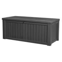 Сундук пластиковый Сундук Роквуд (ROCKWOOD) 570л., графит для улицы