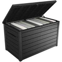Сундук пластиковый Сундук Онтарио 850 л.(Ontario Storage box) графит для улицы