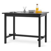 Барный стол ТОЛЫСЬ 140x80 ДСП Черный