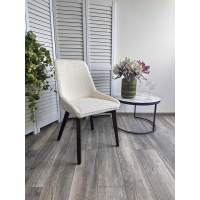 Стул деревянный Стул CRISTIAN White A2635-1A, букле / орех, ®DISAUR