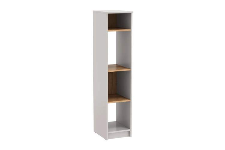 Стеллаж 89.17 "Прайм" (низкий) Кашемир / дуб золотой