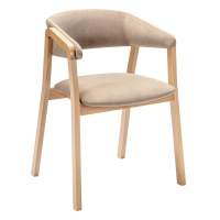 Стул Кресло Dalia Soft Beige/Натур