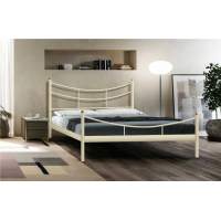 Кровать двуспальная  Luna  (160х200/металлическое основание) Бежевый
