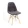 Стул 301K /Alex soft (B-3) Grey velvet