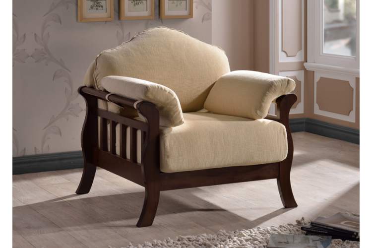 Кресло 1062LC (Br.Oak/Veloci B Beige)