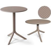 Стол пластиковый обеденный Step + Step Mini Nardi тортора