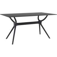 Стол пластиковый Air Table 140 Siesta Contract черный
