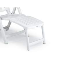 Подставка для ног для кресла Footrest 45 (Salina) Nardi белый пластиковый
