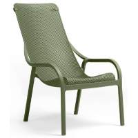Лаунж-кресло пластиковое Net Lounge Nardi агава
