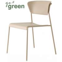 Пластиковый Стул пластиковый Lisa Technopolymer Go Green Scab Design тортора