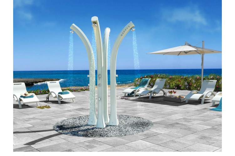 Душ солнечный Happy Beach F 530 Arkema белый-8