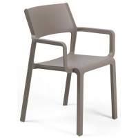 Кресло пластиковое Trill Armchair Nardi тортора