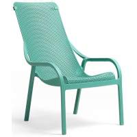 Лаунж-кресло пластиковое Net Lounge Nardi ментоловый