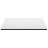 Столешница квадратная Compact Laminate для подстолья Nemo, Domino, Tiffany, Cross Scab Design белый