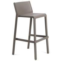 Барный стул Стул пластиковый барный Trill Stool Nardi тортора