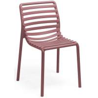 Стул пластиковый Doga Bistrot Nardi марсала