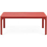 Столик пластиковый журнальный Net Table 100 Nardi коралловый