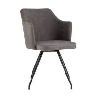 Стул Стул Слинг вращающийся серо-коричневый STOOL GROUP