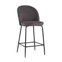 Стул полубарный Echo темно-серый STOOL GROUP