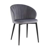 Стул Lastura велюр серый STOOL GROUP