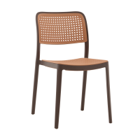 Пластиковый Стул Yona пластиковый коричневый STOOL GROUP
