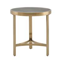 Журнальный столик Адриана 50*50 см серая керамика STOOL GROUP