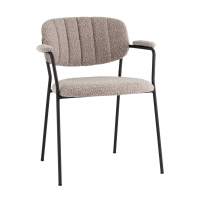 Стул Стул Кэрол букле серый STOOL GROUP
