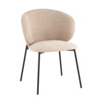 Стул Стул Блейз букле капучино каркас серо-коричневый STOOL GROUP