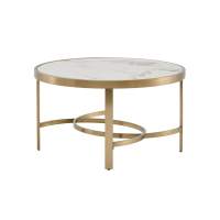Журнальный столик Адриана 80*80 см светлая керамика STOOL GROUP