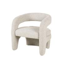 Кресло лаунж Bones серебристый STOOL GROUP