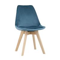 Стул FRANKFURT велюр синий STOOL GROUP