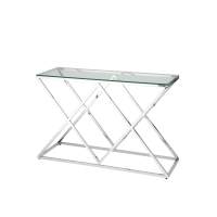 Консоль ИНСИГНИЯ 120*40 серебро STOOL GROUP