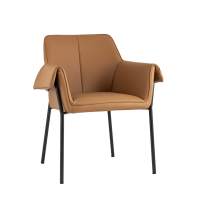 Кресло Бесс экокожа коричневый STOOL GROUP