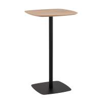 Стол барный Form 60*60 светлое дерево/черный STOOL GROUP