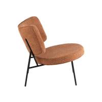 Кресло District Lounge букле терракотовый STOOL GROUP
