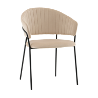 Стул Бруно NEW велюр кремовый STOOL GROUP