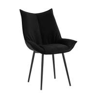 Стул Стул Осло велюр черный STOOL GROUP