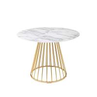 Стол обеденный Ливерпуль 110*110 белый мрамор STOOL GROUP