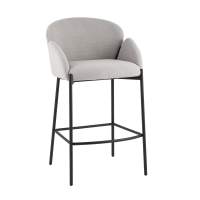 Барный стул Стул барный Melia светло-серый STOOL GROUP