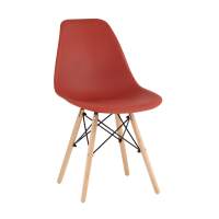 Стул Eames Style DSW терракотовый (разборный каркас) STOOL GROUP
