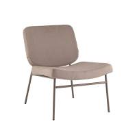 Кресло Эбигейл велюр бежевый, каркас бежево-серый STOOL GROUP