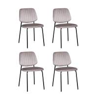 Стул обеденный Patrys капучино велюр 4 шт. STOOL GROUP