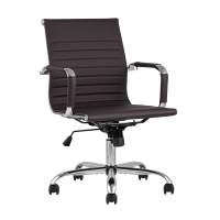 Кресло офисное TopChairs City S коричневое STOOL GROUP