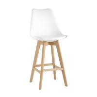 Стул деревянный Стул барный FRANKFURT белый STOOL GROUP