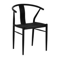 Стул Стул обеденный Wishbone Style черный STOOL GROUP