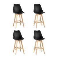 Стул барный FRANKFURT черный 4 шт STOOL GROUP