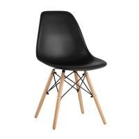 Стул Eames Style DSW черный (разборный каркас) STOOL GROUP