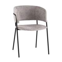 Стул Кресло Нэлли New, букле светло-серый STOOL GROUP