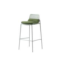 Стул барный Louran с подушкой зелёный STOOL GROUP