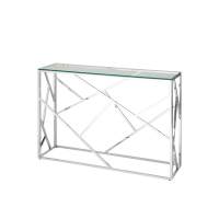 Консоль АРТ ДЕКО 115*30 серебро STOOL GROUP